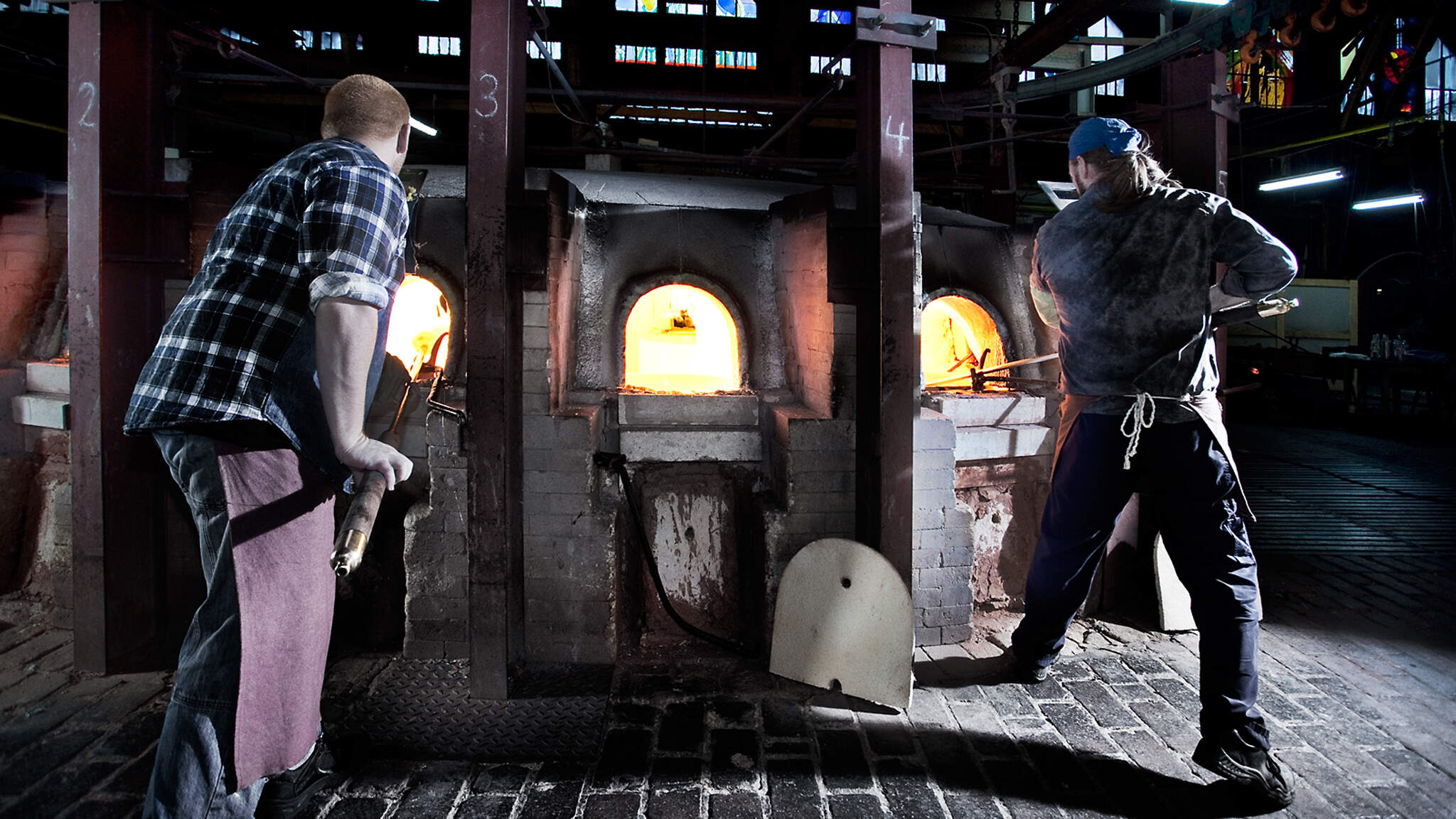 De Lamberts glasfabriek produceerde de glasplaten voor de onlangs gerenoveerde Big Ben.