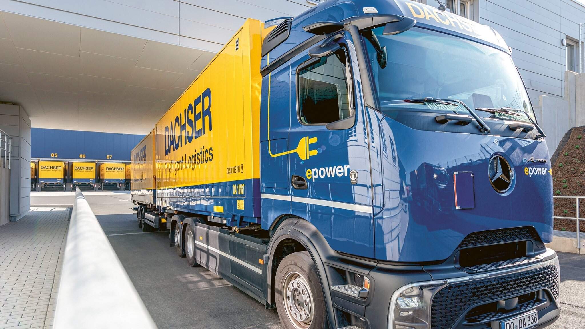 De bouwvereisten, bijvoorbeeld op het gebied van e-mobiliteit, vloeien voort uit de overkoepelende strategie en de operationele processen van DACHSER. Foto: Helmut Bauer
 